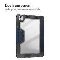 Accezz Coque tablette Rugged Trifold Apple iPad Air 11 pouces (2026) M4 / (2025) M3 / (2024) M2 / Air 5 (2022) / Air 4 (2020) - Bleu foncé