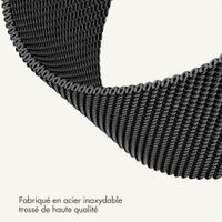 imoshion Bracelet magnétique milanais Apple Watch | 38/40/41/42 mm - Noir