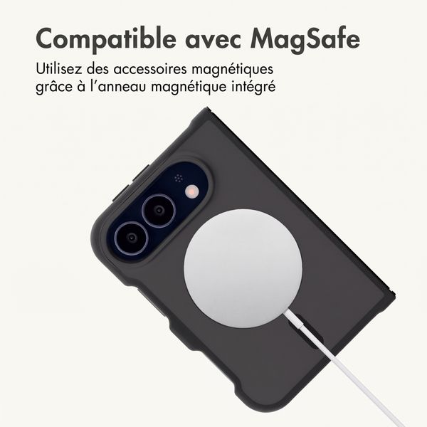 imoshion Coque Color Guard avec MagSafe Apple iPhone Duo - Noir