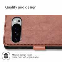 imoshion Étui de télephone portefeuille de luxe Google Pixel 10 / 10 Pro - Marron