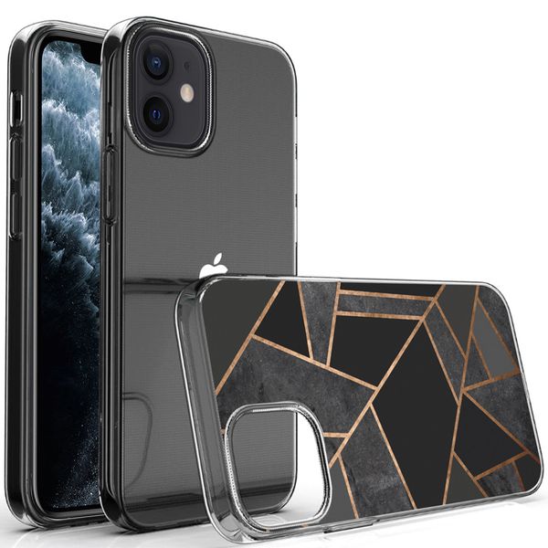 imoshion Coque Design Apple iPhone 12 Mini - Black Graphic