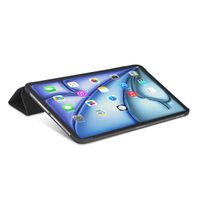 Decoded Textured Sillicon Slim Cover Apple iPad Air 11 pouces (2026) M4 / (2025) M3 / (2024) M2 - Charcoal Black