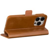 dbramante1928 Étui de télephone portefeuille Copenhagen Apple iPhone 15 Pro - Marron