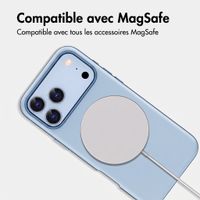 imoshion Coque arrière Color avec Thin MagSafe Ring Apple iPhone 18 Pro Max / 17 Pro Max - Bleu clair
