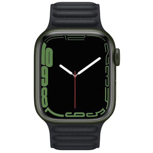 Apple Bracelet Leather Link Apple Watch | 38/40/41/42 mm - Taille S/M - Midnight