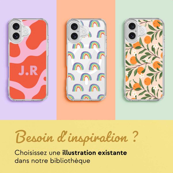 Concevez votre propre coque transparente Apple iPhone 17 - Transparent