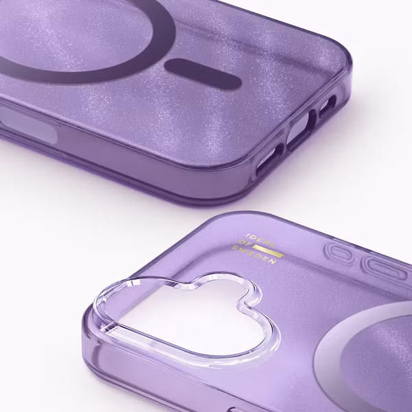 iDeal of Sweden Coque Clear MagSafe Apple iPhone 17 - Amethyst