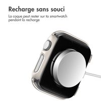 imoshion Coque rigide à couverture complète Apple Watch 1 / 2 / 3 - 38 mm - Lumière stellaire