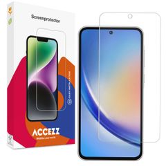 Accezz Protection d'écran en verre trempé Samsung Galaxy A55 (5G) / A35