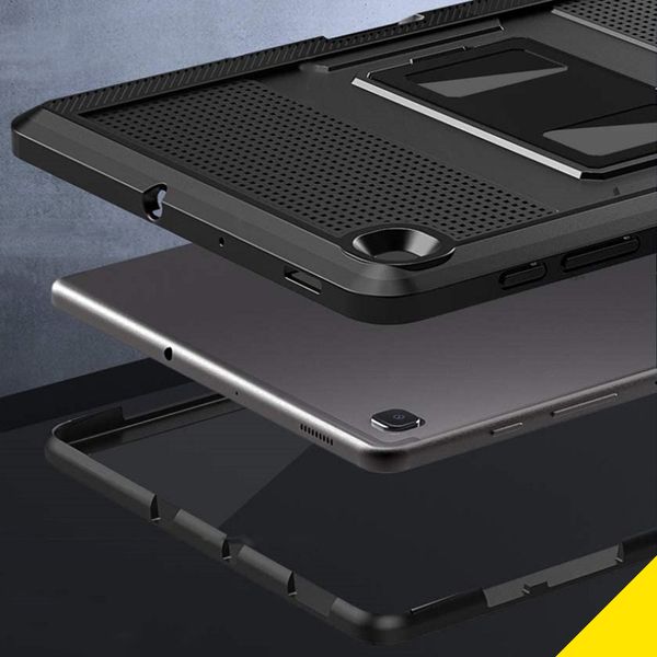 Accezz Coque Rugged Back Samsung Galaxy Tab S6 Lite (2020/2022/2024)  - Noir