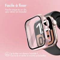 imoshion Coque rigide à couverture complète Apple Watch 10 / 11 - 46 mm - Rose Gold
