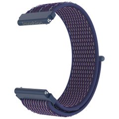 imoshion Bracelet en nylon avec fermeture velcro Samsung Galaxy Watch 7 40/44 mm - Indigo
