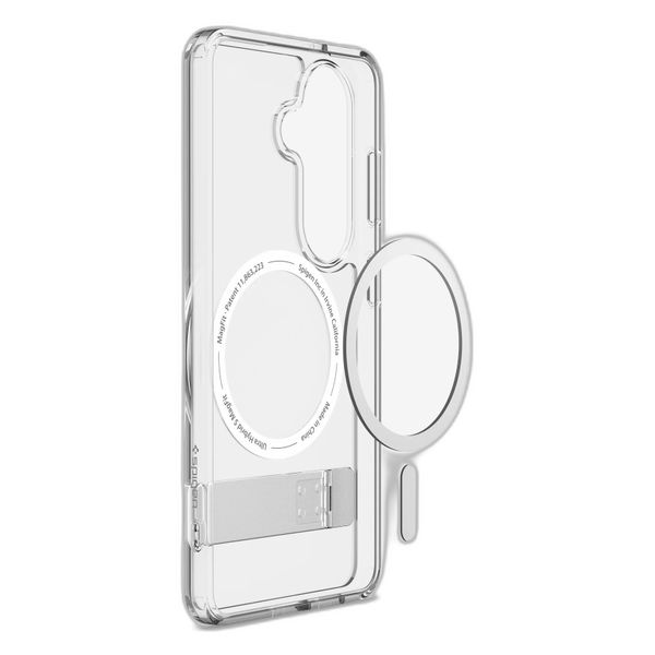 Spigen Coque Ultra Hybrid S MagSafe Samsung Galaxy S26 - Clear / White
