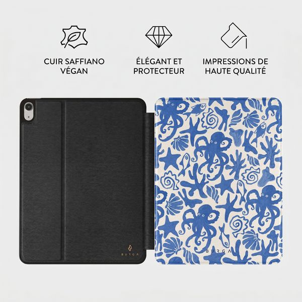 Burga Coque tablette Apple iPad Air 11 pouces (2026) M4 / (2025) M3 / (2024) M2 - Nera