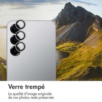 imoshion Lot de 2 protections d'objectif de caméra Samsung Galaxy S25 - Silver Shadow