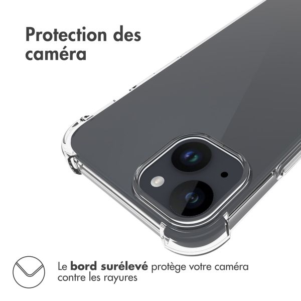imoshion Shockproof Case Apple iPhone 15 - Transparent