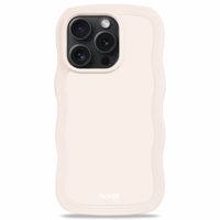 Holdit Coque Wavy Apple iPhone 15 Pro Max - Light Beige