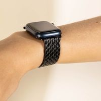 Selencia Bracelet dragon en acier Apple Watch | 44/45/46/49 mm - Noir