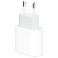 Apple Adaptateur secteur USB-C d'origine de 20 watts + câble USB-C vers Lightning d'origine - 2 mètres - Blanc