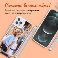 Concevez votre Coque MagSafe avec cordon amovible Apple iPhone 12 Pro - Transparent