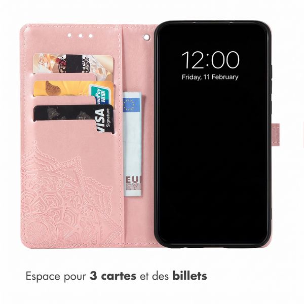 imoshion Etui de télephone Mandala Samsung Galaxy S26 FE - Rose Gold