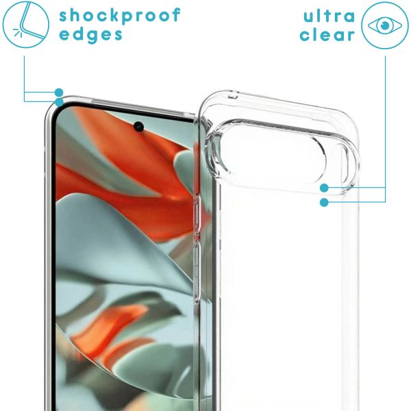 imoshion Coque arrière transparente avec cordon Google Pixel 10 Pro XL - Noir