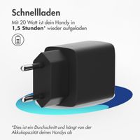 imoshion Adaptateur secteur 20 watts | USB-C - Noir