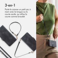imoshion Etui de télephone portefeuille avec cordon Google Pixel 9A - Noir