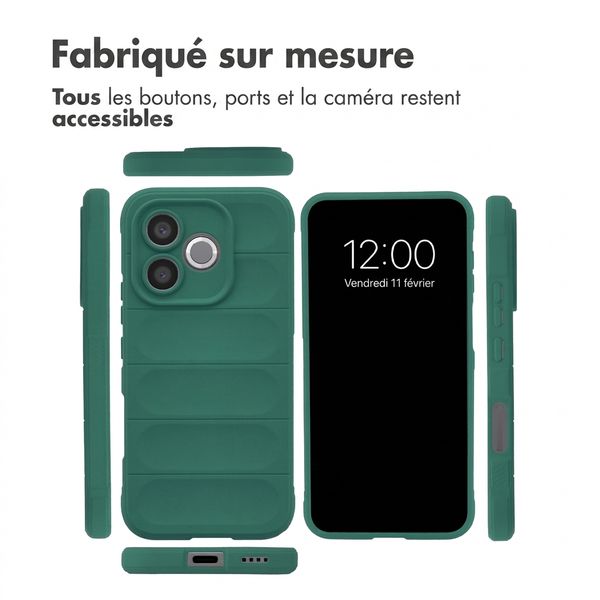 imoshion EasyGrip Backcover Honor 600 Lite - Vert foncé