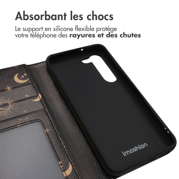 imoshion Étui de télephone portefeuille Design Samsung Galaxy S23 - Sky Black