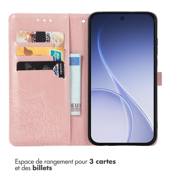 imoshion Etui de télephone Mandala Oppo Reno15 Pro (5G) - Rose Gold