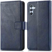 imoshion Étui de télephone portefeuille de luxe Samsung Galaxy A54 (5G) - Bleu foncé