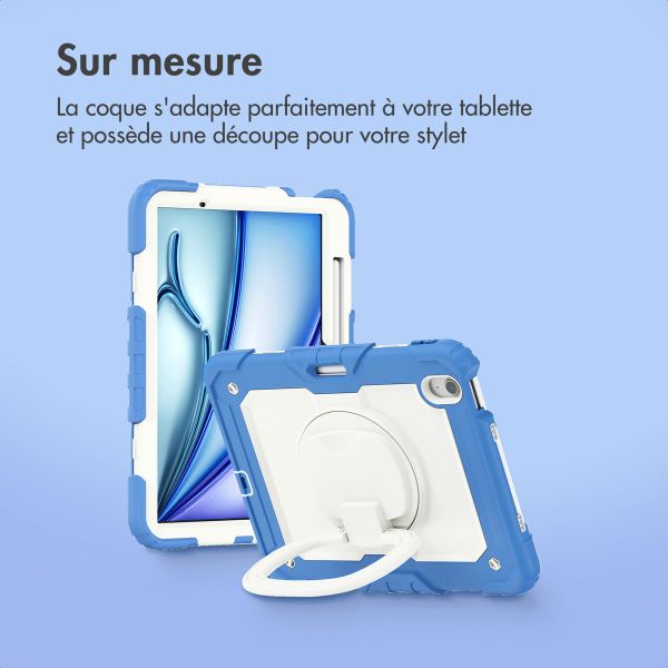 imoshion Coque tablette kidsproof Rugged Apple iPad Air 11 pouces (2026) M4 / (2025) M3 / (2024) M2 - Bleu