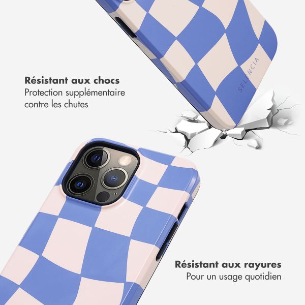 Selencia Coque arrière Vivid Apple iPhone 14 Pro Max - Groovy Sapphire Blue