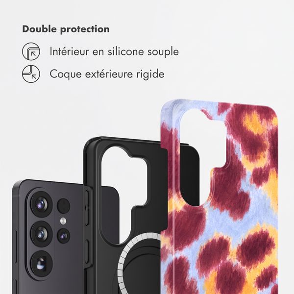 Selencia Coque arrière Vivid avec MagSafe Samsung Galaxy S26 Ultra - Rebel Crush