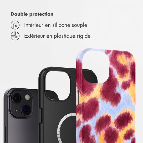 Selencia Coque arrière Vivid avec MagSafe Apple iPhone 13 - Rebel Crush