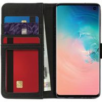 imoshion Étui de télephone portefeuille de luxe Samsung Galaxy S10 - Marron