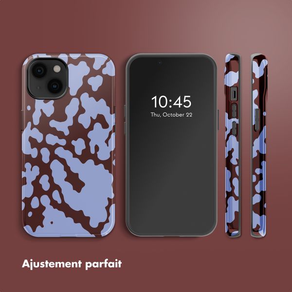 Selencia Coque arrière Vivid avec MagSafe Apple iPhone 14 - Moo'd Lavender Glow