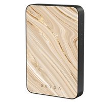 Burga Powerbank magnétique 5 000 mAh - MagSafe et Qi2 - Full Glam / Gunmetal