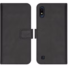 imoshion Étui de télephone portefeuille de luxe Samsung Galaxy A10 - Noir
