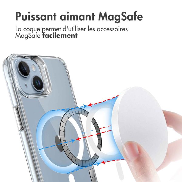 imoshion Coque Rugged Air MagSafe Apple iPhone 14 - Transparent