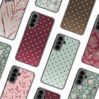 imoshion Coque Design Samsung Galaxy A18 (4G) / A17 (4G/5G) - Polka Dot Bordeaux