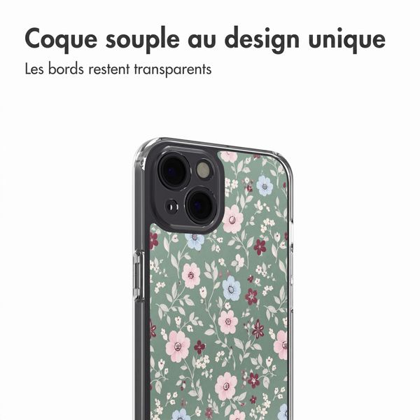 imoshion Coque Design Apple iPhone 13 - Flower Fields