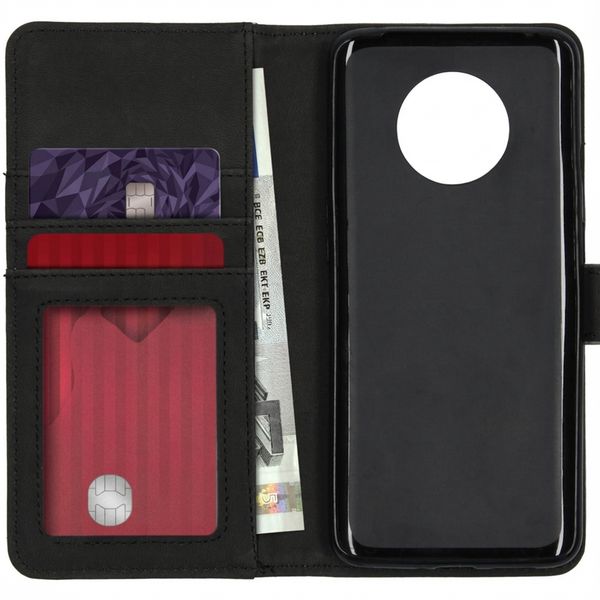 imoshion Étui de télephone portefeuille de luxe OnePlus 7T - Marron