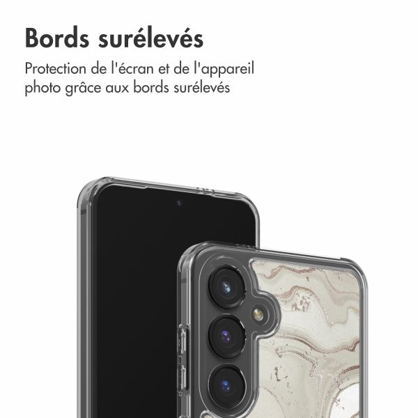 imoshion Coque Design Samsung Galaxy S24 - Sandy Marble