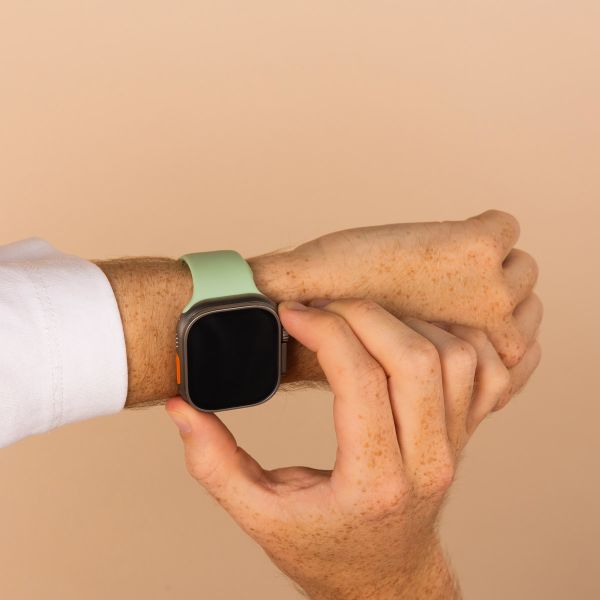 imoshion Bracelet en silicone⁺ Apple Watch | 44/45/46/49 mm - Taille M/L - Pistachio