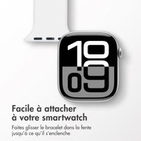 imoshion Bracelet infirmier en silicone Apple Watch | 44/45/46/49 mm - Blanc