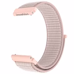 imoshion Bracelet en nylon avec fermeture velcro Samsung Galaxy Watch 7 40/44 mm - Rose
