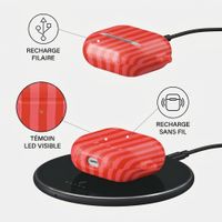 Burga Coque rigide  Apple AirPods 3 - Pomegranate