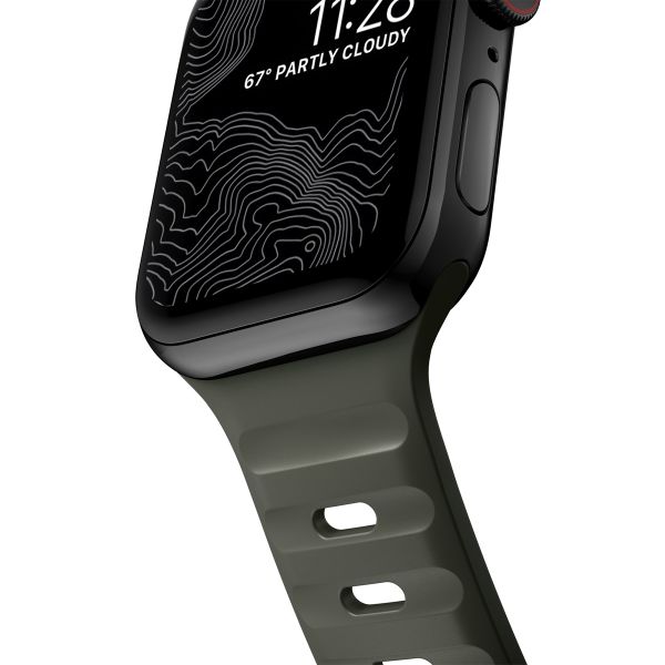 Nomad Bracelet Sport FKM Apple Watch | 44/45/46/49 mm - Ash Green